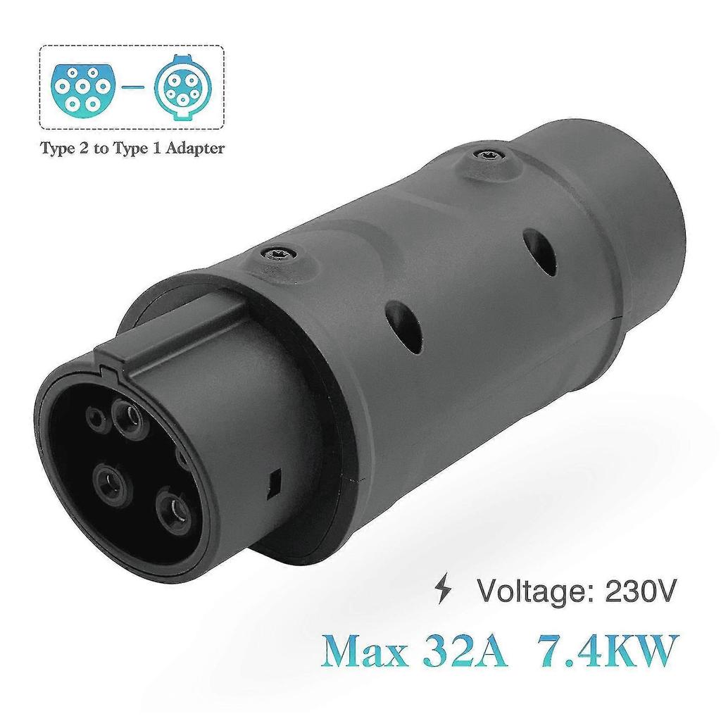 Sae Adaptor Iec 62196 2 To J1772 Type 1 Electric Cars Charging Ev Vehicle Charger One Side Connecto