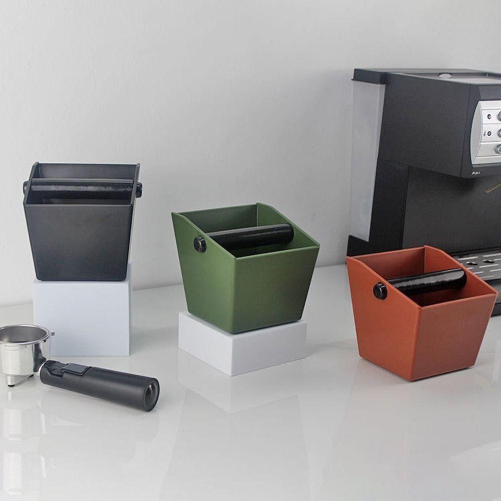 Квадратное ведро для кофейной гущи 800 мл Контейнер для кофейных отходов Новый нок-бокс для кофе Бар