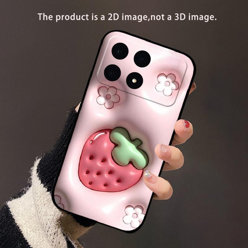Чехол для Xiaomi POCO F8 Pro Модный Милый Мультяшный Силиконовый Задний Чехол Для Телефона Xiaomi POCO F8Pro Роскошный Мягкий ТПУ Fundas