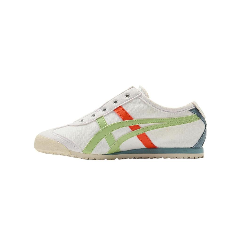 ONITSUKA TIGER MEXICO 66 Детские тренировочные кроссовки Бело-зеленые Детские 1184A085-112