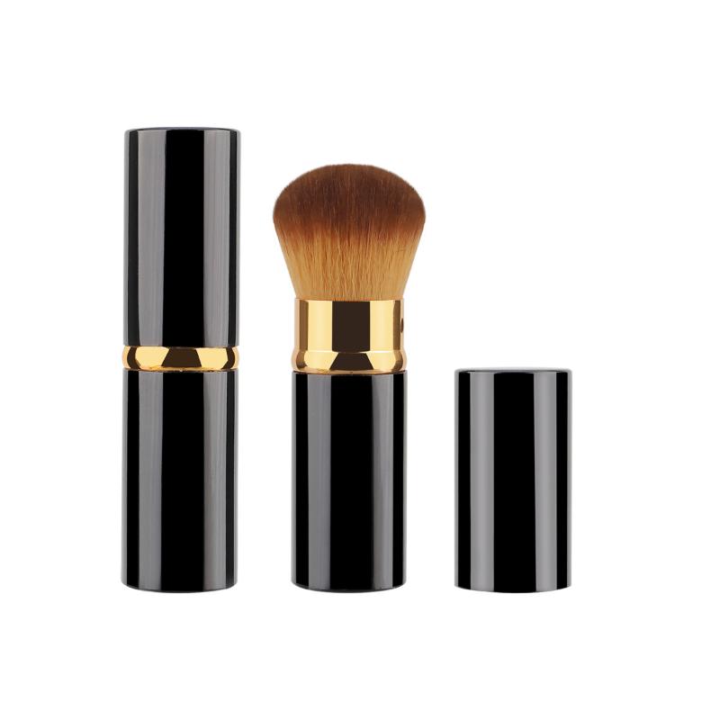Retractable Makeup Brushes Adjustable Powder Foundation Brush Smooth Application Perfect for Quick Makeup Look