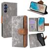 Кожаные флип-чехлы для Samsung M35 M55 M15 M34 F34 F14 M14 M13 M33 M53 кожаный чехол с пряжкой противоударный флип-чехол
