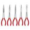 11 Inch Extra Long Nose Pliers Set Straight Bent Tip Mechanic Equipment Hand Tools Clamp Cutter Car Repair Tools