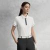 Fila Дышащая Удобная Классическая Универсальная Повседневная Спортивная Рубашка-поло Женские топы A11W535117F-WT