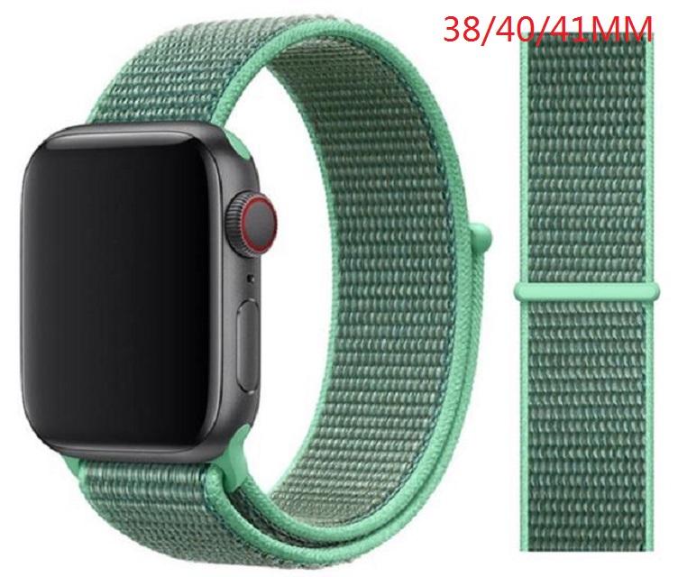 Nylon Band For Apple Watch Series Watch 9 8 / Ultra 2 7 6 SE 5/4/2/1 38 42MM Replacement Strap Loop for Iwatch Series 3 40/41/44 /45MM/49MM