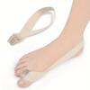 1 Pcs Foot Bone Anti-wear Toe Separator Day and Night Use Thumb Elastic Care Sleeve Tension Belt Little Toe Men and Women