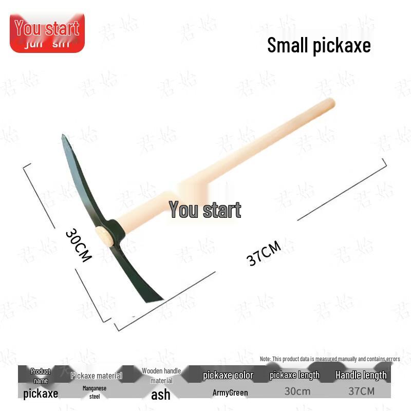 Multi-functional Manganese Steel Engineering Pickaxe