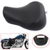 Черное Переднее Сиденье Водителя Мотоцикла Solo Для Harley Sportster Iron XL 883 1200 Forty Eight Seventy Two Roadster 1983-2003