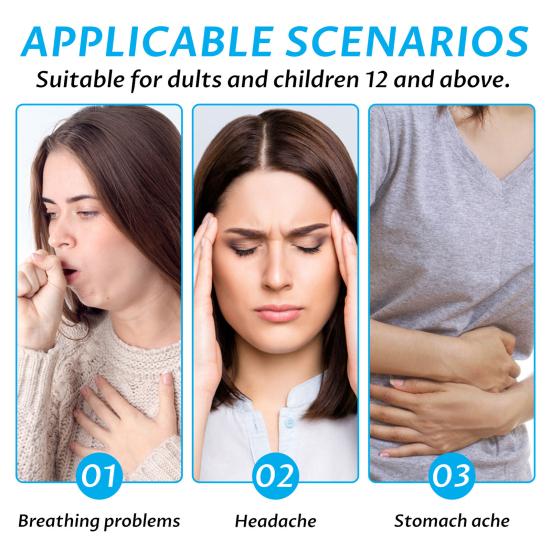 4 шт. назальные палочки ароматерапевтические ингаляторы для улучшения фокусировки легкое дыхание портативные эфирные масла с мятой эвкалиптом ментолом назальный ингалятор