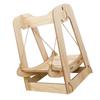 Wooden Cat Swing Hammock Stable Quiet Scratch Bite Resistant Hanging Cat Bed for Pet Supplies