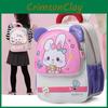 And Delightful Functional Nylon Backpack For Boys And Girls Aged 3 To 6 With Cute Graphics Cartoon