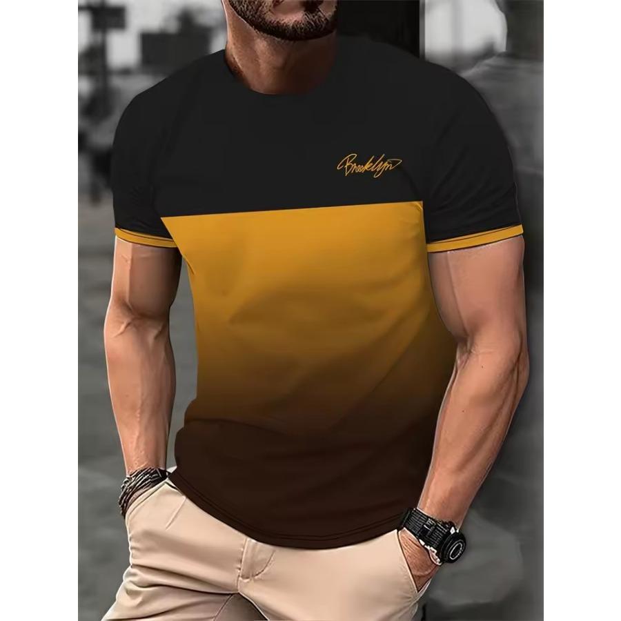 Мужская повседневная футболка с разноцветным принтом Футболка King Fitness Shirt Oversize Топы с коротким рукавом для мальчиков Винтажные мужские футболки