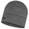 BUFF Merino Midweight Hat Beanie, Unisex Grey Cap