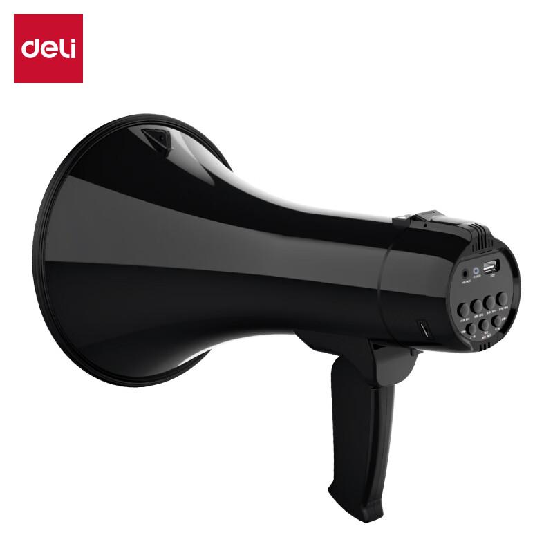 Deli Ручной Bluetooth мегафон DP767 CN вилка (адаптер в комплекте)
