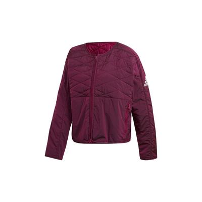 ZNE Стеганая куртка Повседневная спортивная верхняя одежда Женская верхняя одежда Бордовый FS2434