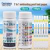 7-in-1 Pool & Hot Spring Water Test Strips: Chlorine, pH & Quality Monitoring