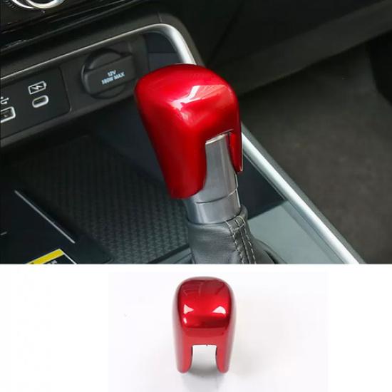 For Honda CRV CR-V 2024 Accessories Red ABS Gear Shift Knob Cover Trim 1PCS