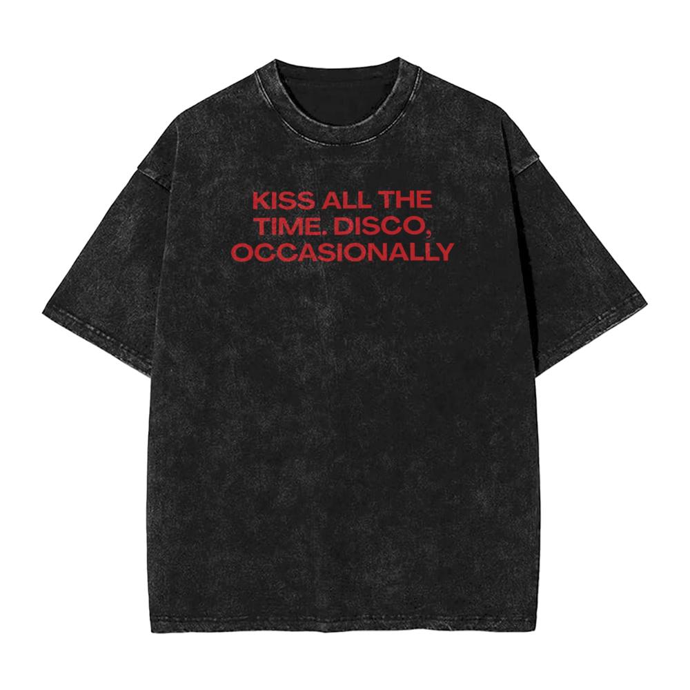 2026 Latest H-Harry S-Styles Fan Men Women T Shirt Washed Casual Tees Short Sleeve Crewneck T-Shirt Cotton Adult Clothes Summer