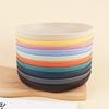 8PCS 9 in Camping Plate Unbreakable Snack Dish Household Fruit Plate  Adult