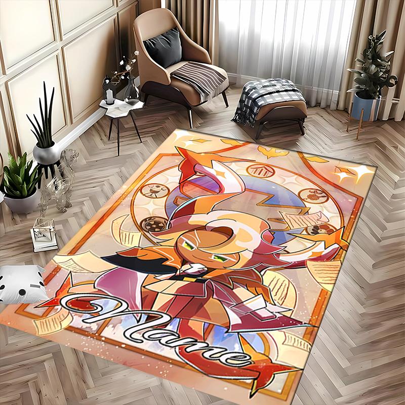 Custom personalization Cookie Run Area Rug - Perfect For Kitchen, Bathroom,Laundry Room Decor Large Size Available,Gift All Seasons