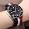 Текстурированный нейлоновый ремешок для часов 16/18 мм 20 мм 22 мм для Omega Military Sport Часовой ремешок Плетеный баллистический тканевый ремешок для мужчин Женщин Браслет