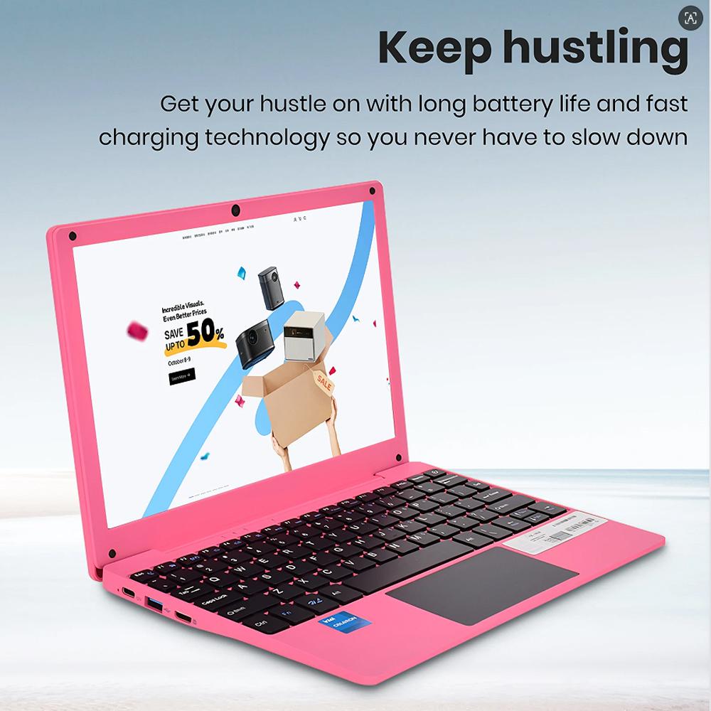 Мини 10,1-дюймовый образовательный ноутбук Windows11 Нетбук Intel 8 ГБ ОЗУ 128 ГБ SSD Ноутбук для обучения