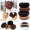 Fashion Elegant Black Hair Wig Hair Clip Brown Hair Styling Tools Hair Donut Shaper Bun Maker Hair Ring DIY