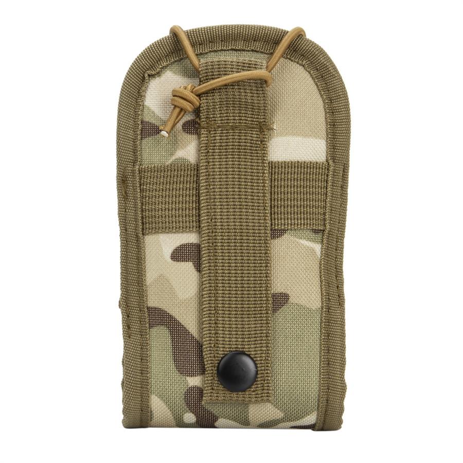Outdoor Tactical Radio Walkie Talkie Bag Portable Interphone Pocket Camo Nylon