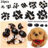 10pcs Plastic DIY Tool Bear Buttons DIY Doll Noses Safety Noses Parts Oval Nose Dolls Accessories
