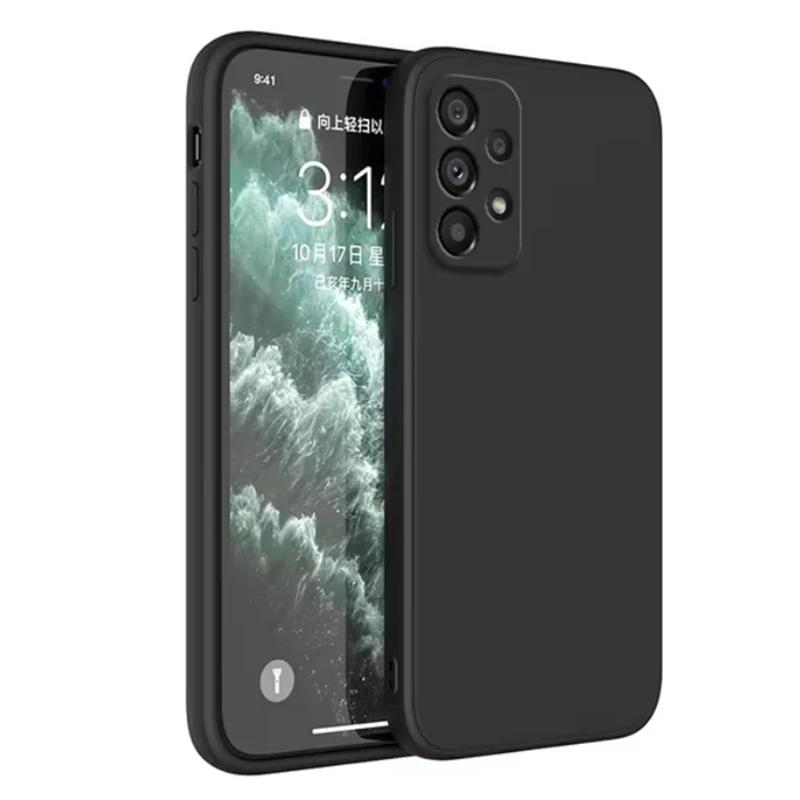 Роскошный чехол для телефона из жидкого силикона для Samsung A13 A14 A15 A21S A25 A31 A32 A33 A34 A35 A36 A41 A42 A50 A51 A52 Задняя крышка
