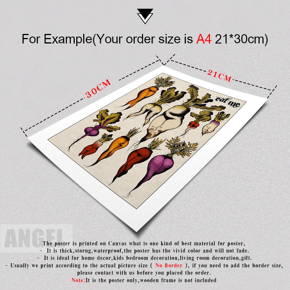 Не забывай свои корни Арт Кактус Сексуальный Гриб Постер Принт Антикварное Настенное Искусство Постеры и Принты Домашний Декор для Гостиной