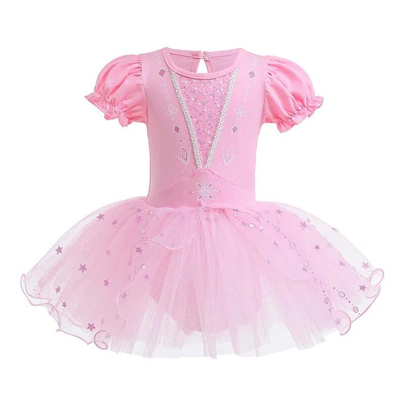 Нарядное праздничное платье принцессы для балета и танцев для детей, танцевальная пышная фатиновая юбка-пачка, костюм для Хэллоуина, сценический костюм