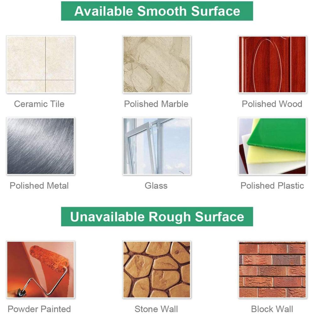 Home Kitchen Heavy Duty Seamless Clear Plastic Smooth Sucker Wall Hangers Holder Suction Hooks