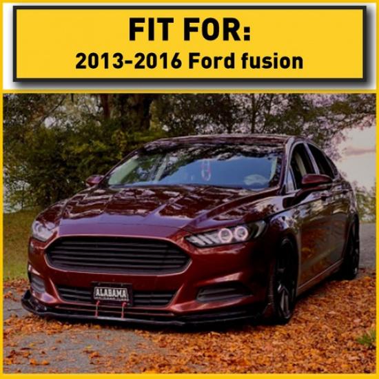 2X Крышка противотуманной фары со стороны водителя и пассажира для Ford Fusion 2013-2016 годов, черная LH+RH