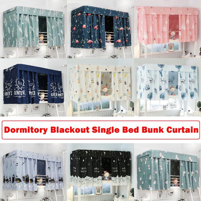 Functional Dormitory Bed Curtain Providing Stylish Mosquito Protection And Blackout Shading