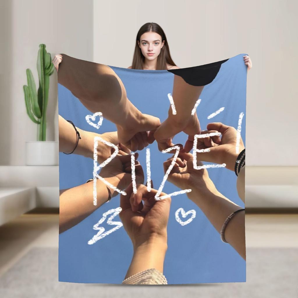 Мягкое Теплое Одеяло Дорожное Офисное RIIZING SOHEE Riize KPOP Плед Фланелевое Покрывало Для Улицы Модное Покрывало На Диван Кровать