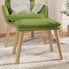 Footstool Light Green 45 x 29.5 x 35 cm Velvet