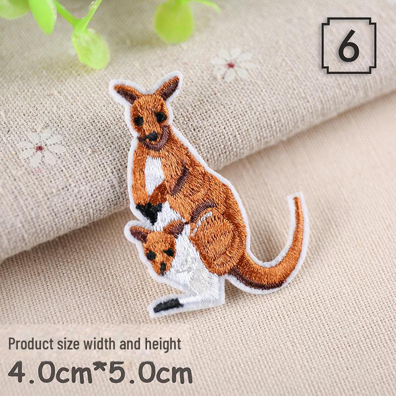 Очаровательная нашивка с изображением маленького животного для детской одежды