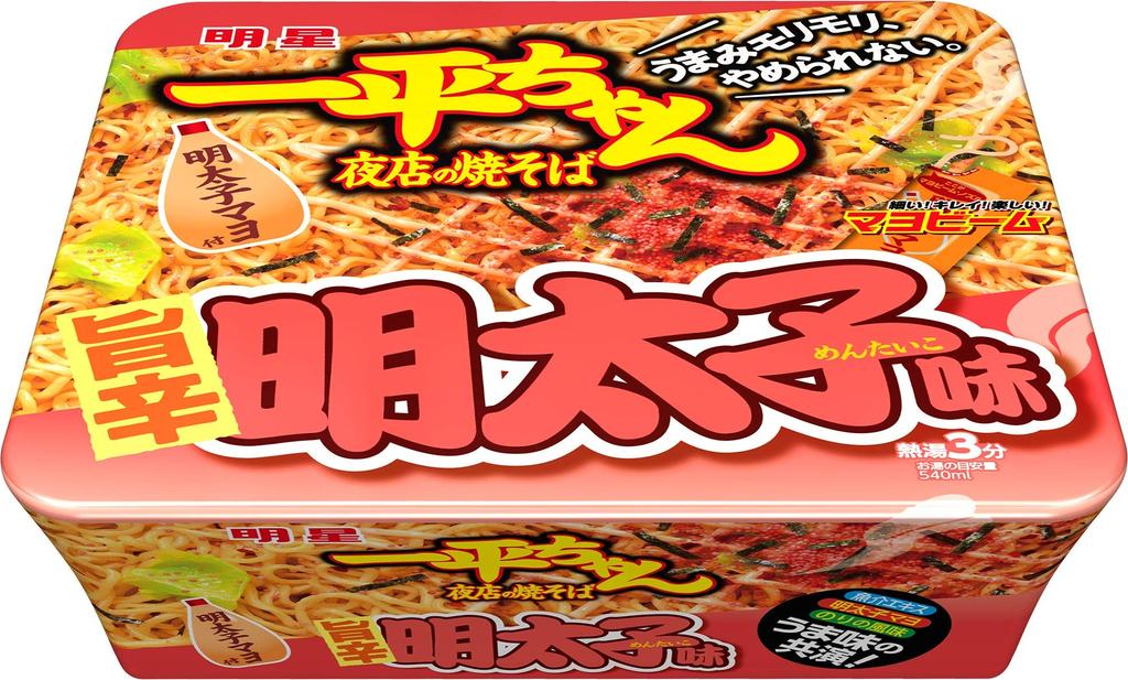 Myojo Ippei-chan Ночной рынок Якисоба, в ассортименте 3 вкуса, 12 штук