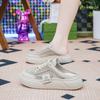 Cool Slippers Women's Summer New Breathable Slippers Flat-bottomed Casual Platform White Shoes Women's Board Shoes