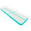 Inflatable Gymnastics Mat with Pump 800 x 100 x 15 cm PVC Green