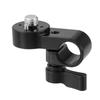 HDRIG 15mm Single Hole Rod Clamp Adapter with 3/8 Screw for Arri Locating Pin Photography Aluminum Rod Accessory 2280