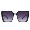 Ultra-light Large Frame Sunglasses For Women With High-end Ultraviolet Rays And Large Face Slimming Trendy Sunglasses 1033