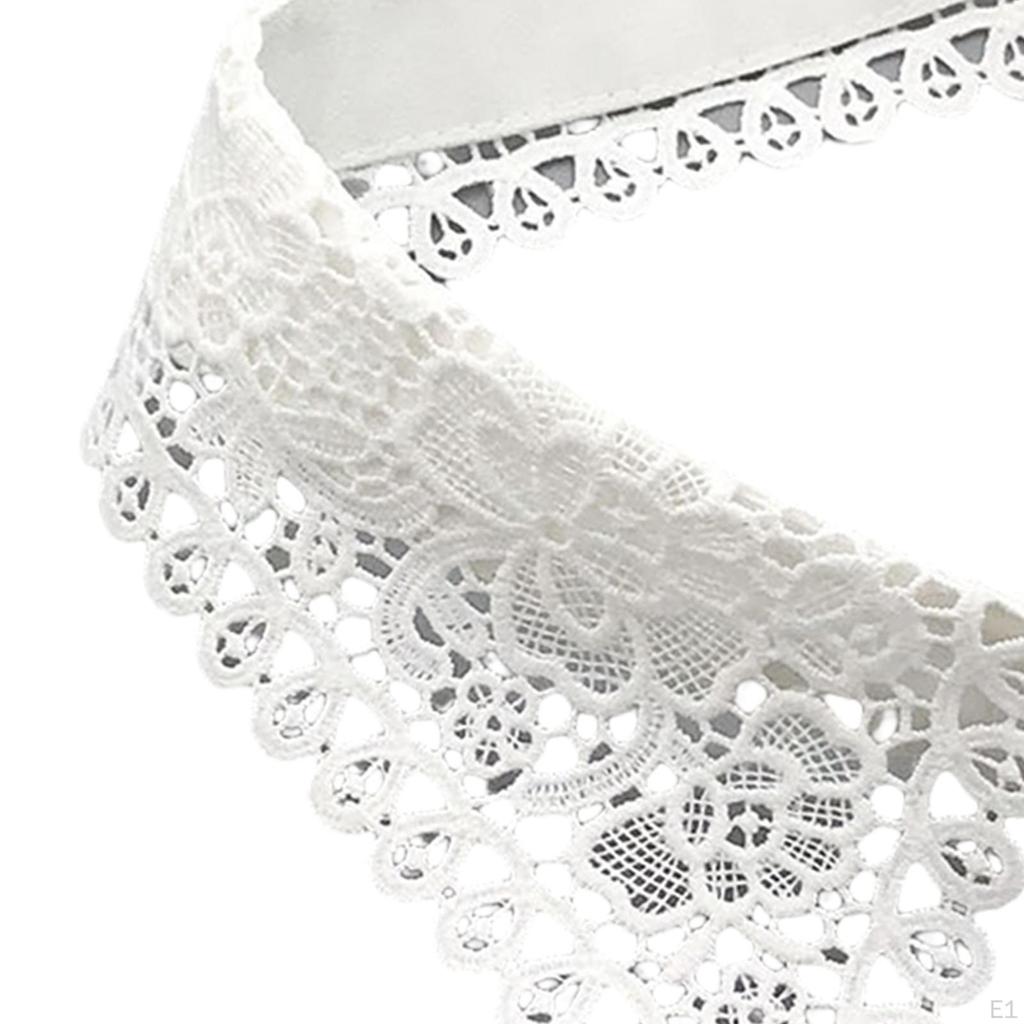 Fake Choker Clothes Accessories Chiffon Versatile False Neckwear Lapel for Women Girls