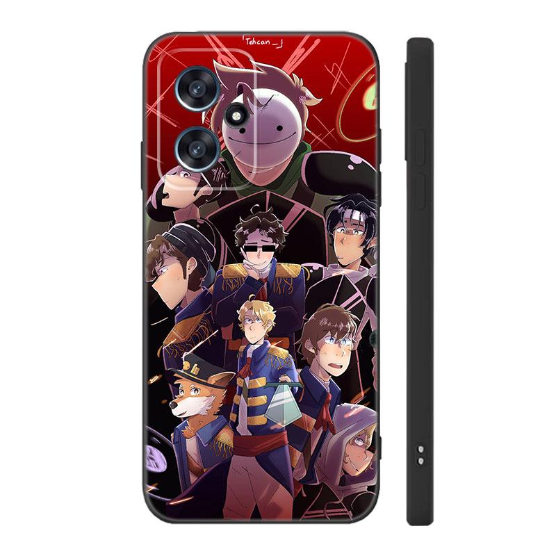 Dream Smp черный силиконовый чехол для телефона Xiaomi POCO X3 X4 NFC F3 F4 GT F5 M3 M4 M6 X5 X6 Pro 5G C55 C65 M5