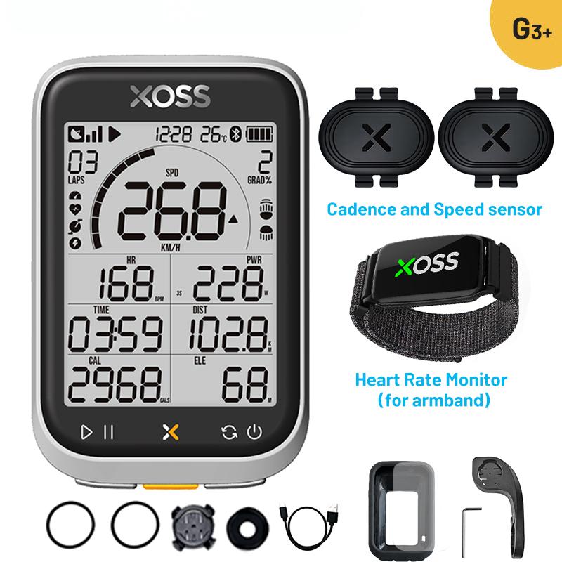 XOSS g3 g3Plus Велокомпьютер Беспроводной GPS Спидометр для Велосипеда Дорожный Велосипед MTB Водонепроницаемый ANT+ Каденс Скорость Умный Велокомпьютер