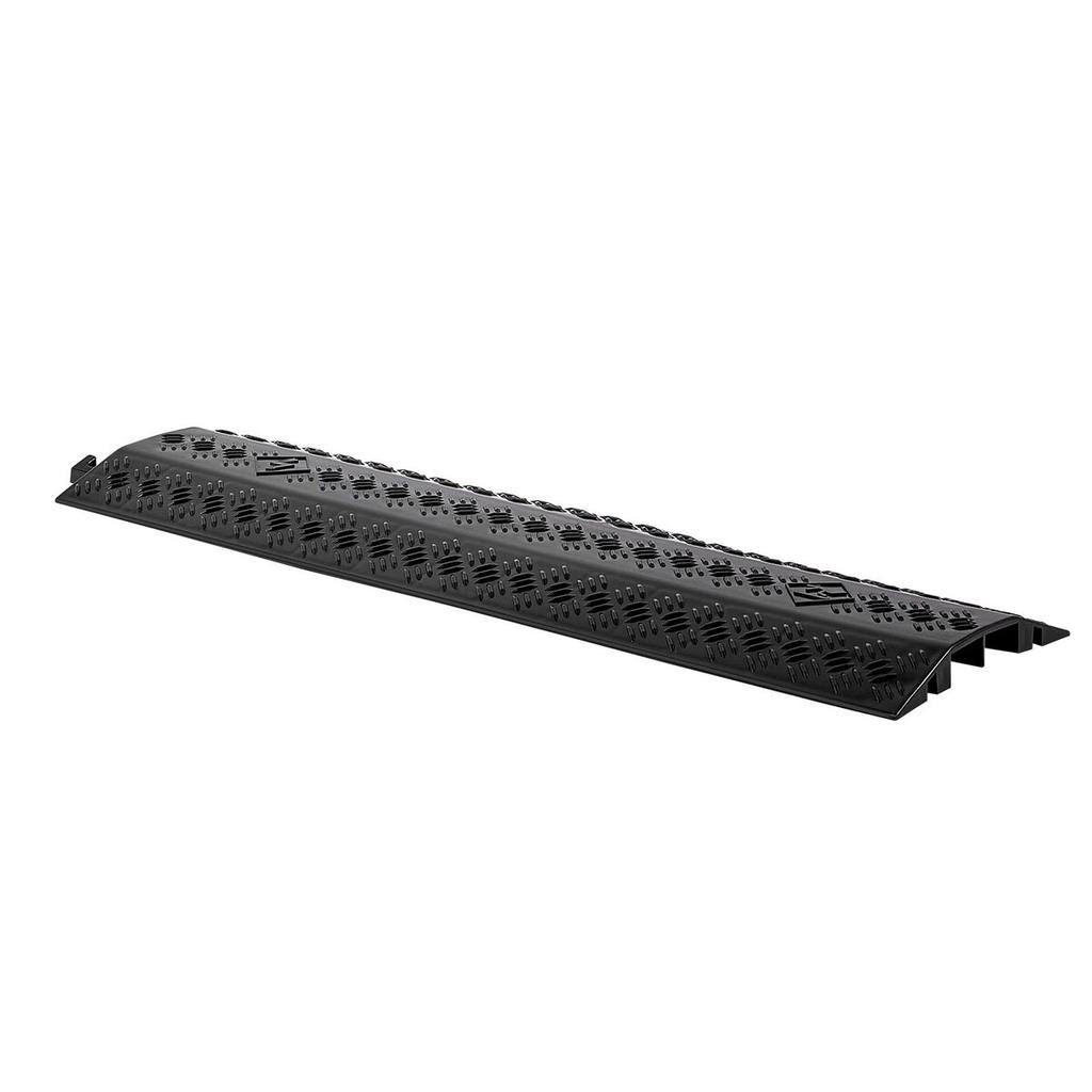 Drop Over Cable Cover, 7,938 kg/Axle Load Capacity, Heavy Duty Cable Hose Protector Ramp, Floor Cord Cover, for High Walking Traffic Areas, Indoor,