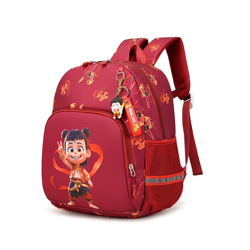 National Manga Cartoon Boys And Girls Backpack Fashion Large Capacity Primary School Bag Foreign Style Printing Children'S Backpack
