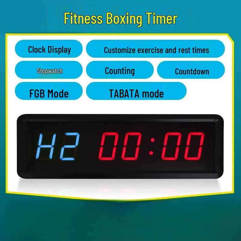 Fitness Boxing Training Competition Timer
