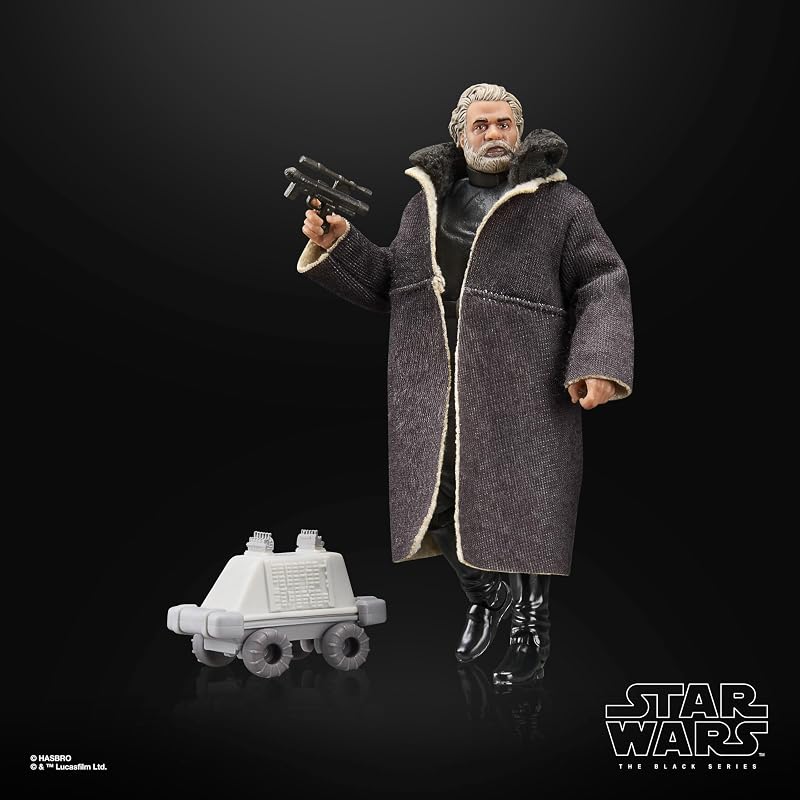 Hasbro ЗВЕЗДНЫЕ ВОЙНЫ Черная Серия Повелитель Имперских Остатков и Полярный Рот Дроид, 'Звездные Войны: Мандалорец и Глого Премиум 15 см Фигурка Действия G3198